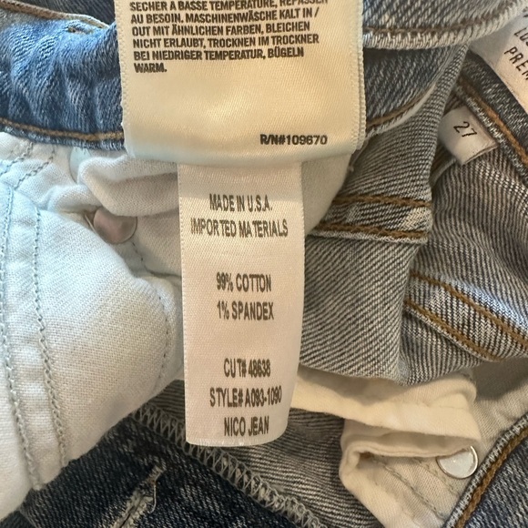 Like new agolde nico jeans - Picture 8 of 8